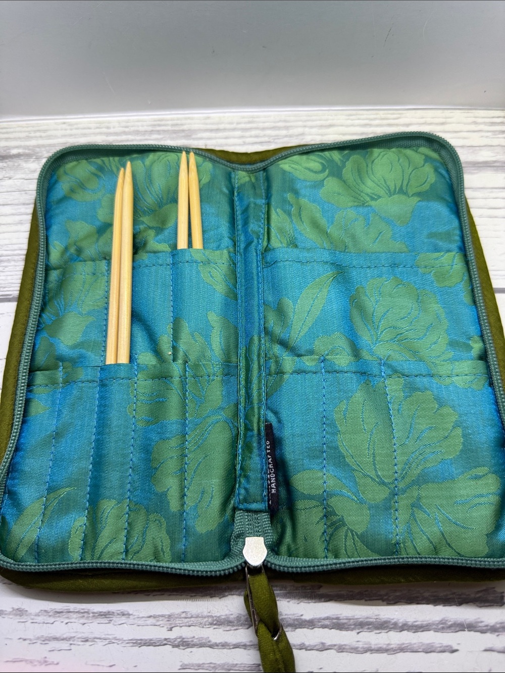 Lantern Moon  Knitting Needle Case